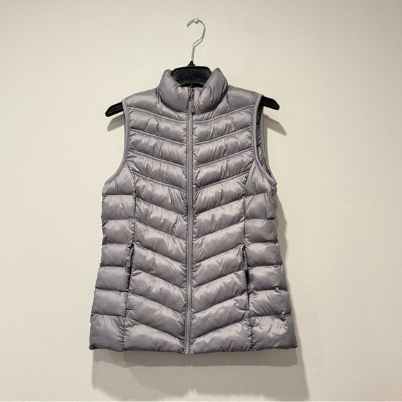 32 Degrees Womens Lightweight Warmth Stand Up Collar Vest (Blue, XS) - Picture 5 of 9